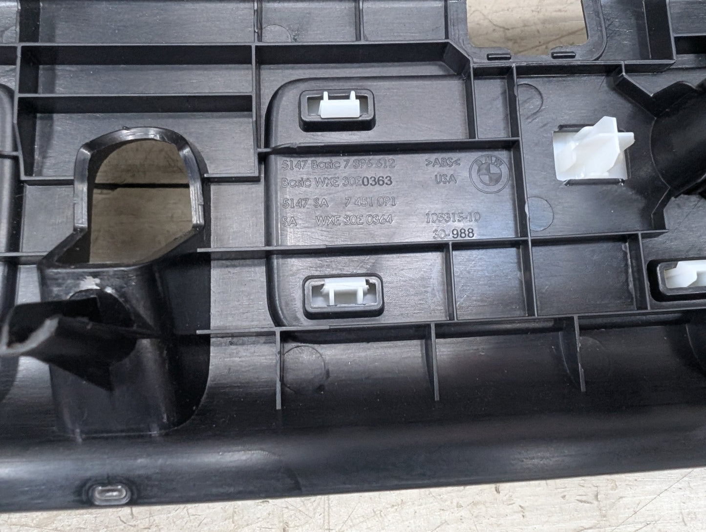 18-24 OEM BMW G01 F97 X3 X3M Trunk Scuff Plate Door Sill Latch Surround Trim