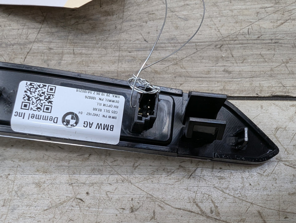 2019-2026 BMW X5 G05 Rear Left Driver Scuff Plate Door Sill 7442162 OEM