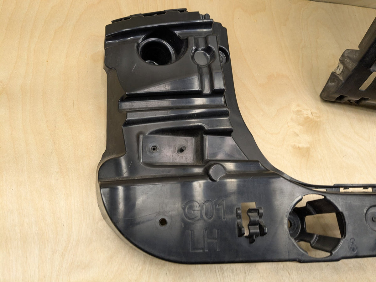 2018-2025 BMW X3 G01 Rear Left Driver Bumper Support Brackets SET 7400665 OEM