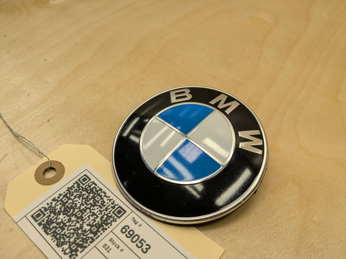 OEM BMW E82 E92 F02 F10 F22 F30 F44 F82 Rear Trunk Lid Round Emblem Logo 82MM