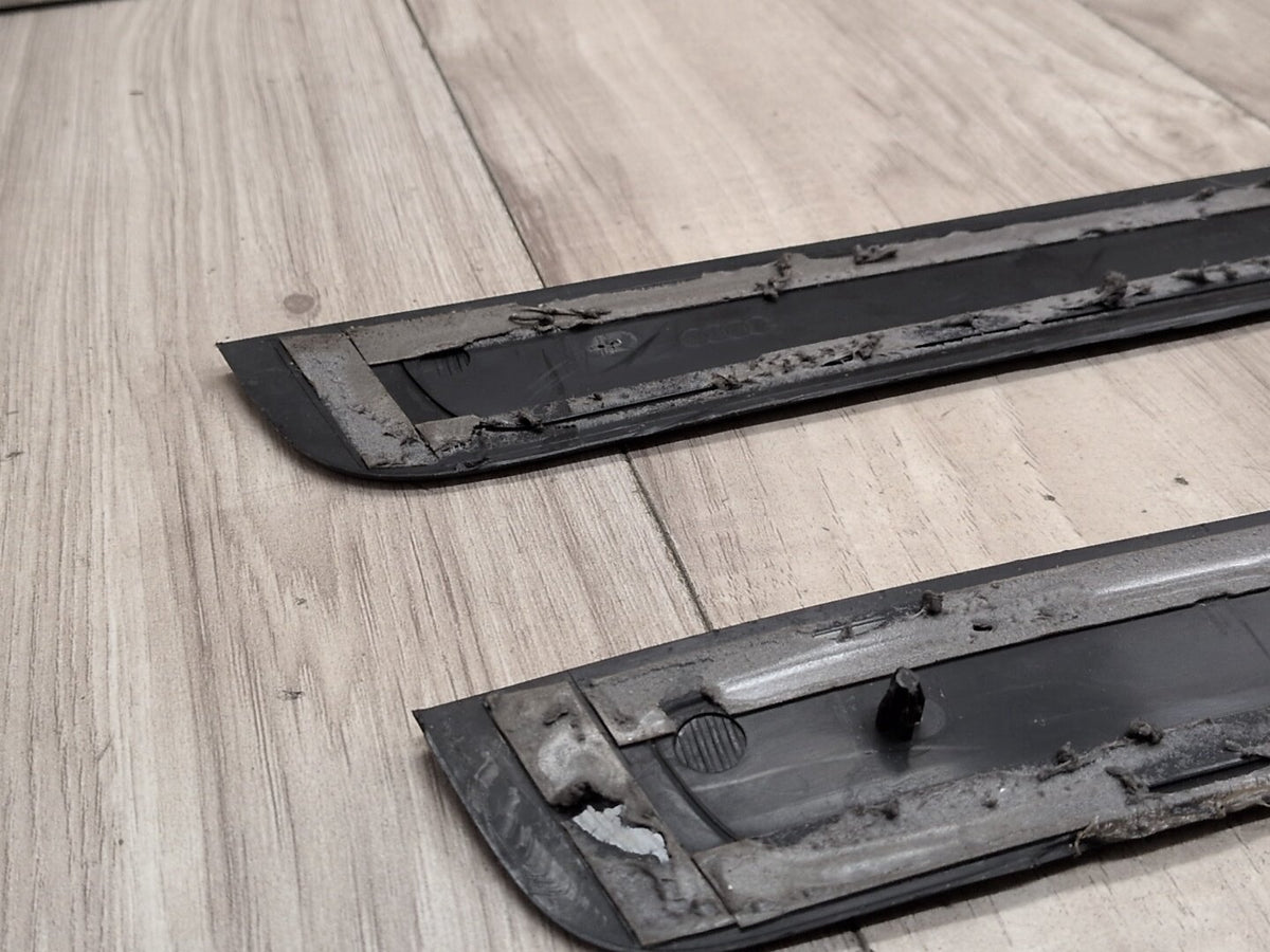 2008-2017 Audi S5 8T Front Left Right Scuff Plate Door Sill SET 8T0853373 OEM