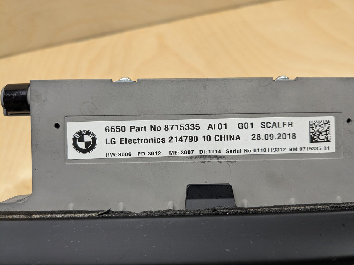 18-21 OEM BMW F97 F98 G01 G02 X3 X4 Dash Navigation Display Monitor Screen 10.25