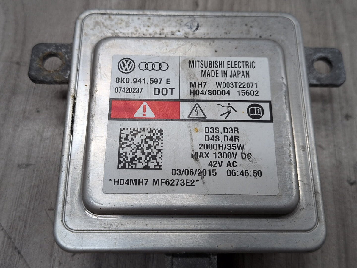 2013-2017 Audi S5 8T Front Right Passenger Headlight Ballast Modules SET 4G0907697D OEM