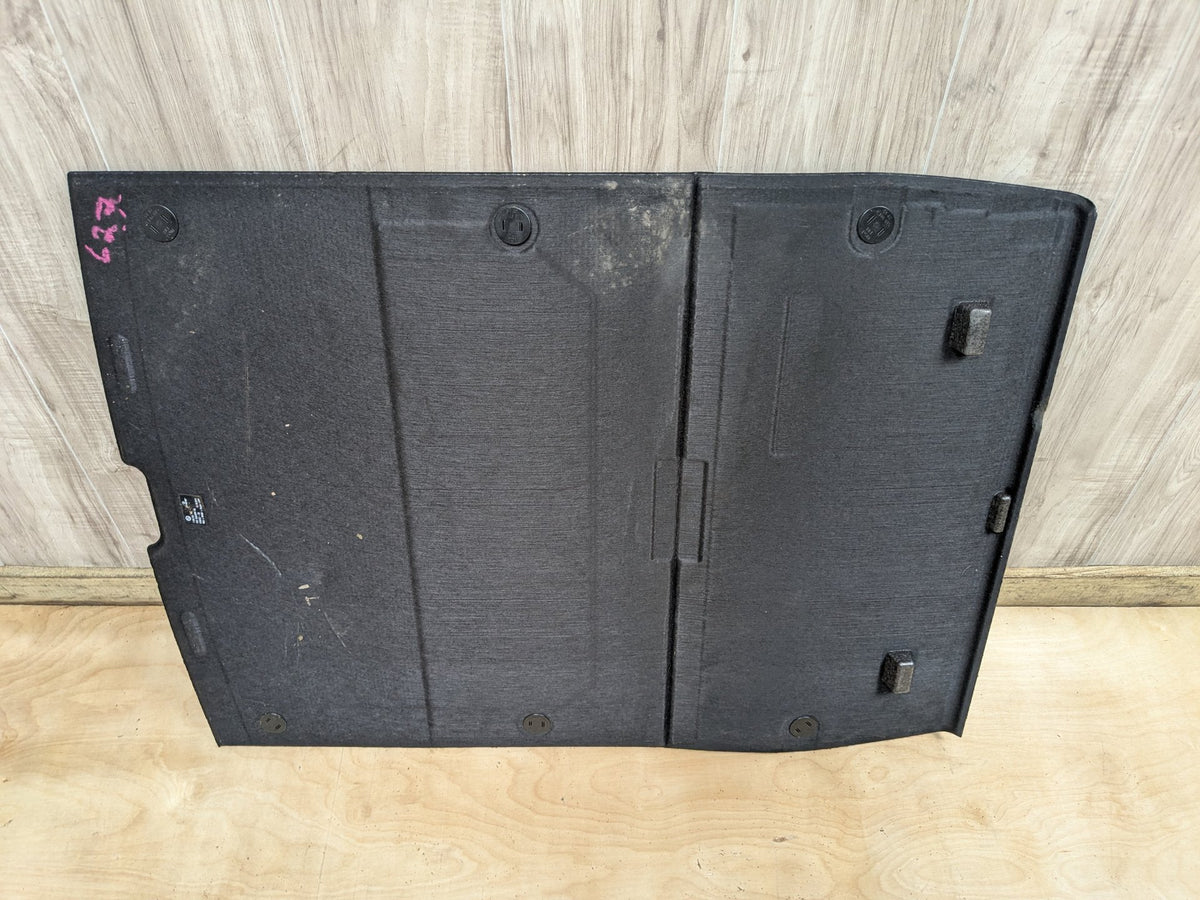 12-18 OEM BMW F30 F80 M3 Sedan Rear Trunk Floor Mat Carpet Cargo Cover Black