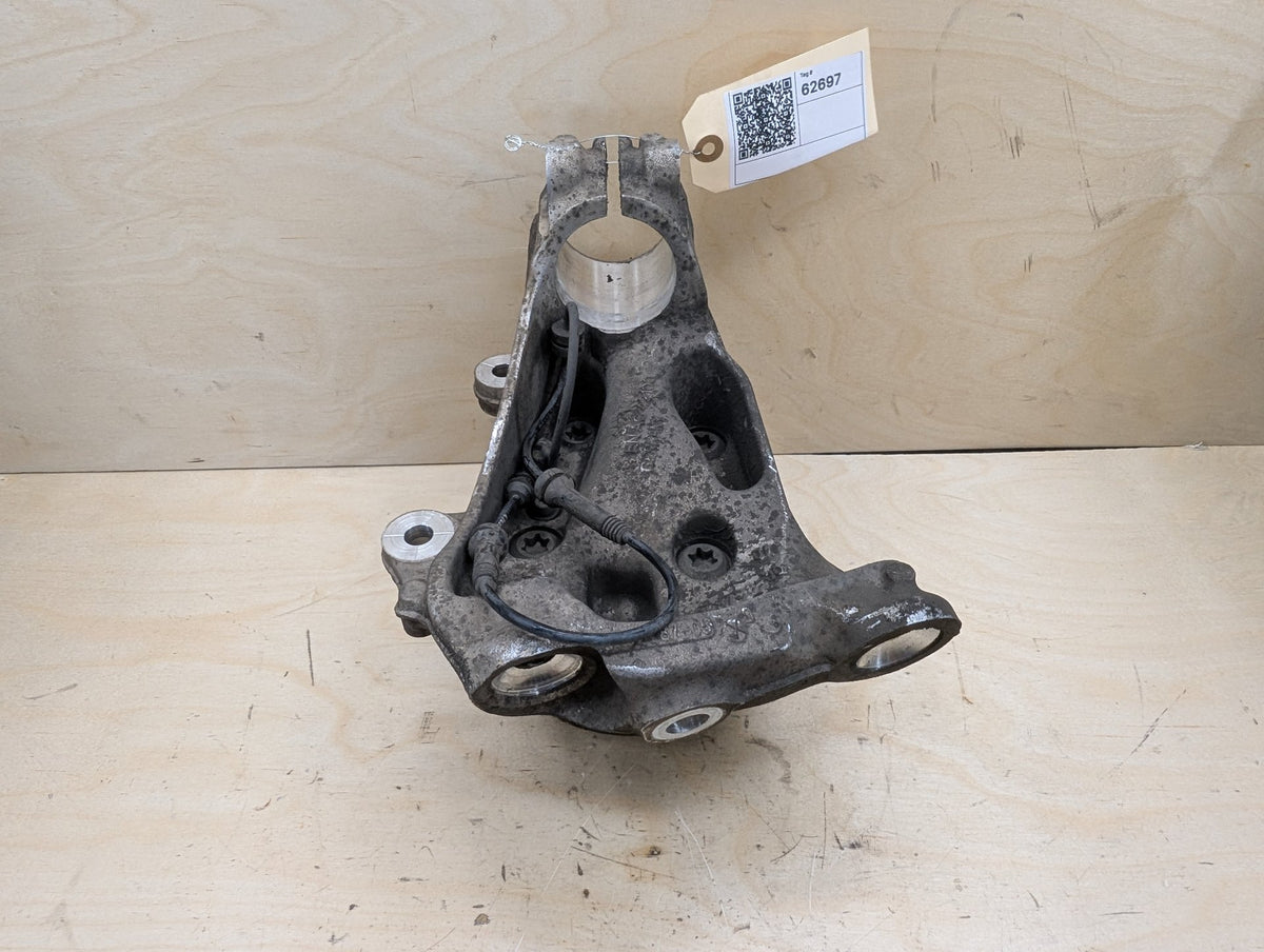 2012-2018 BMW 328i F30 Front Left Driver Spindle Knuckle w/ Bearing 6792287 OEM