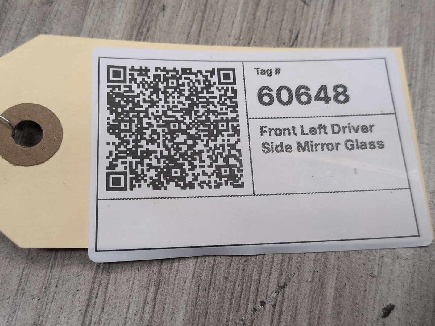 2007-2013 BMW X5 E70 Front Left Driver Side Mirror Glass 7174987