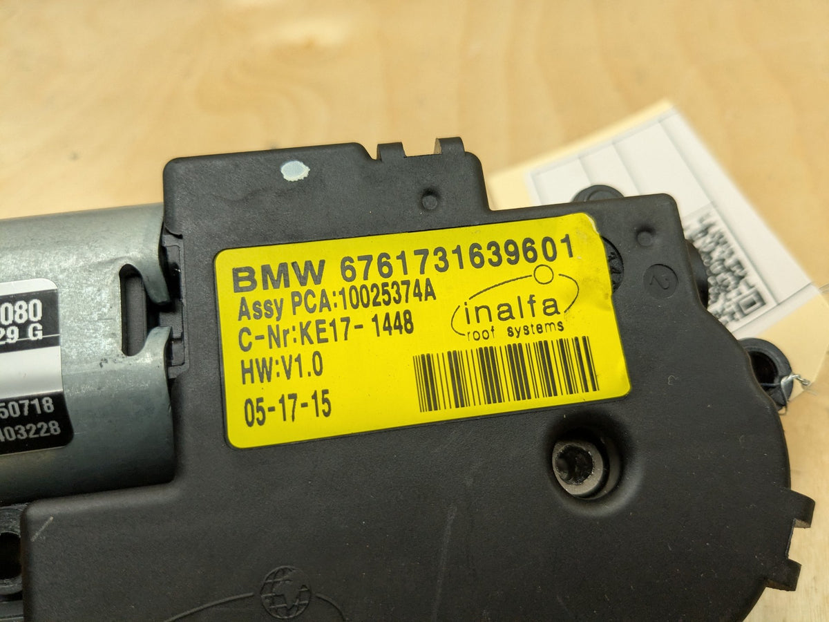 OEM BMW MINI E84 F15 F25 F54 F55 F56 F60 Panoramic Sunroof Drive Motor Actuator