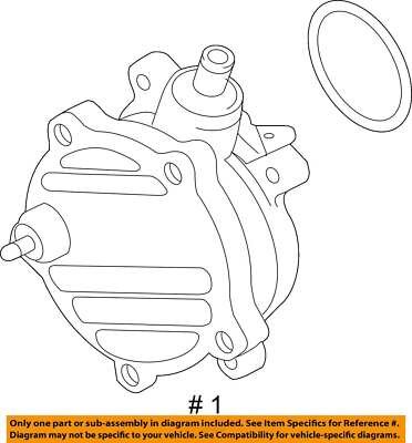 10-19 OEM BMW F10 F12 550 650 750 M5 M6 X5 X6 F86 Engine N63 S63 Vacuum Pump