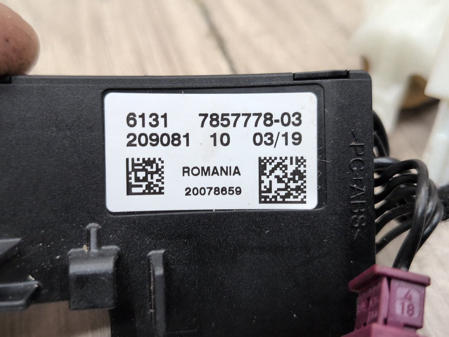 2019 - 2026 BMW X5 G05 Steering Wheel Vibration Generator Motor 7857778 N63B44M3