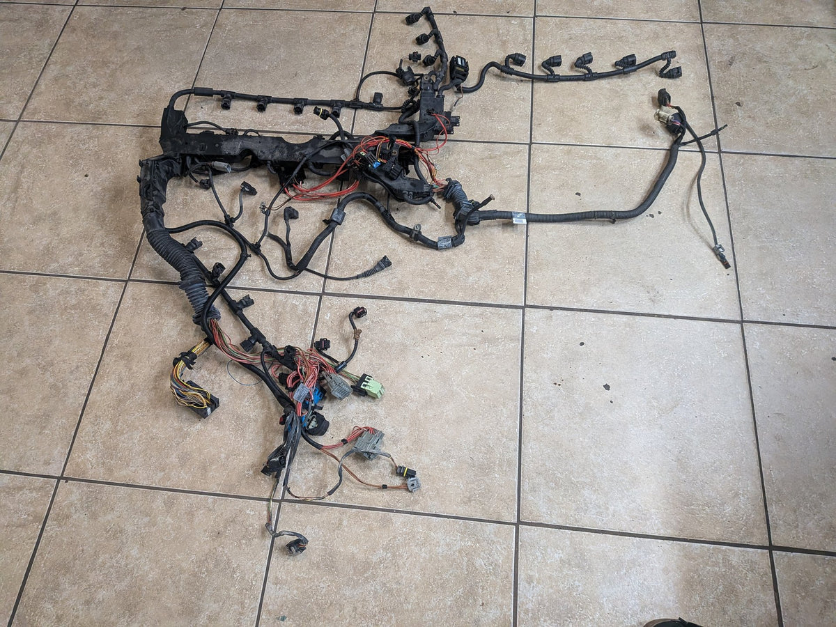 2004-2010 BMW E64 M6 S85 Engine Ignition Injector Wiring Harness 7838569