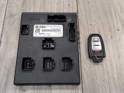 2013-2017 Audi S5 8T Bdc Body Domain Fem Control Module w/ Key 8K0907063D OEM