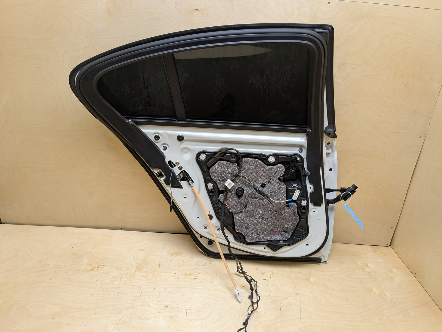 17-23 OEM BMW F90 G30 530 540 M550 M5 Rear Left Driver Door Shell Panel