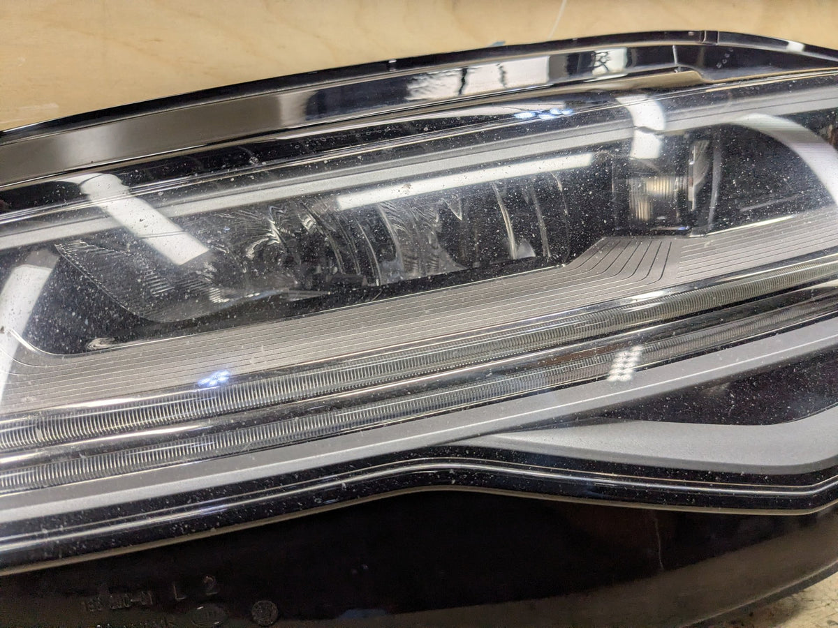 TESTED! 2016-2018 Audi A6 S6 C7 Front Left Driver Headlight 4G0941773K OEM