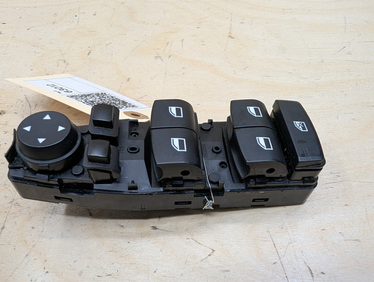 OEM BMW F06 F10 F25 F30 F80 Front Left Driver Main Master Power Window Switch