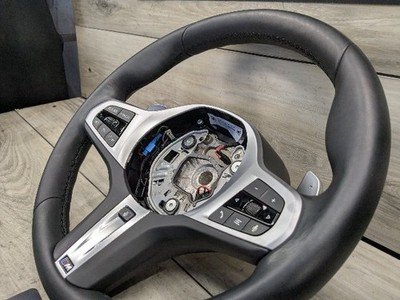 OEM BMW F44 G20 G22 G23 G26 G42 Leather Steering Wheel M SPORT Shifters HEATED