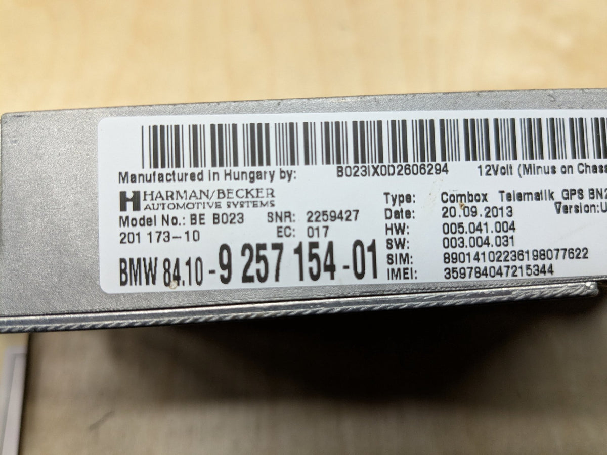 OEM BMW F10 F25 F30 F32 F36 Combox Telematics Communication Bluetooth GPS Module