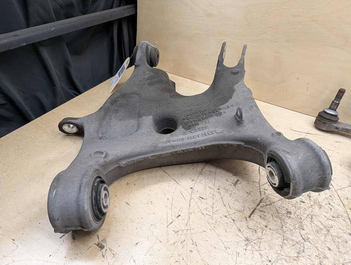 09-18 OEM BMW F02 F06 F10 F12 F13 Rear Left Driver Upper Lower Control Arm SET