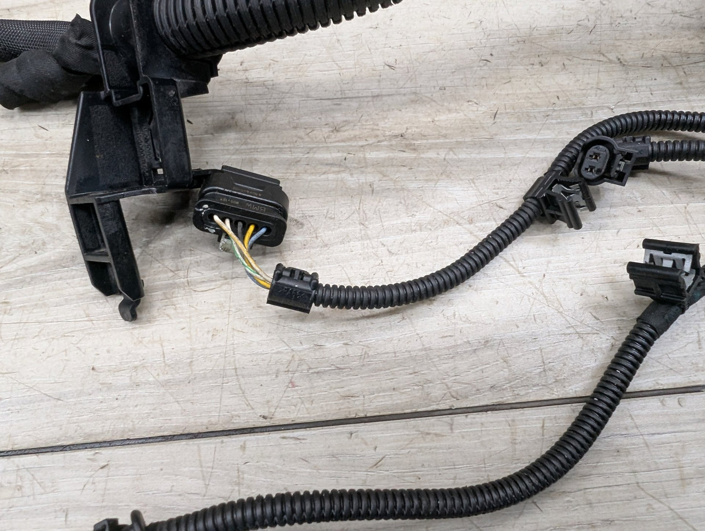 16-19 OEM BMW G30 G12 540 740 Engine B58 Wiring Wire Harness Plug Module 1