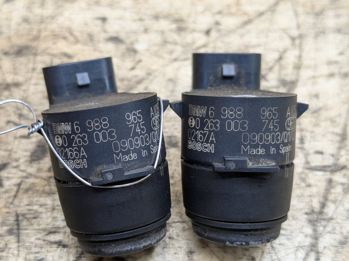 2008-2013 BMW 135i E88 Bumper PDC Parking Distance Sensor SET 6988965 OEM