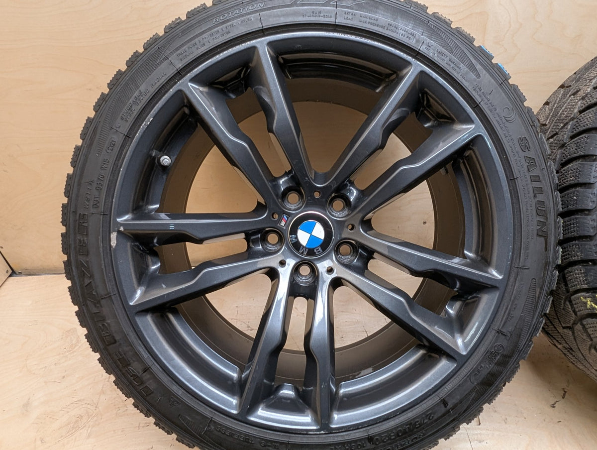 14-19 BMW F15 X5M X6M Style 611 Wheel Rim SET E10Jx20 SQUARED