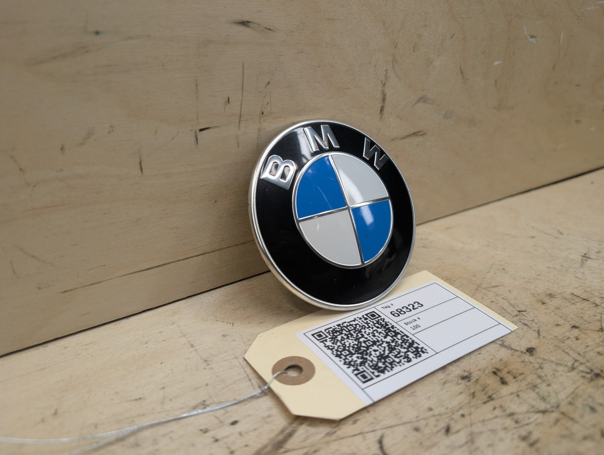 OEM BMW E82 E92 F02 F10 F22 F30 F44 F82 Rear Trunk Lid Round Emblem Logo 82MM