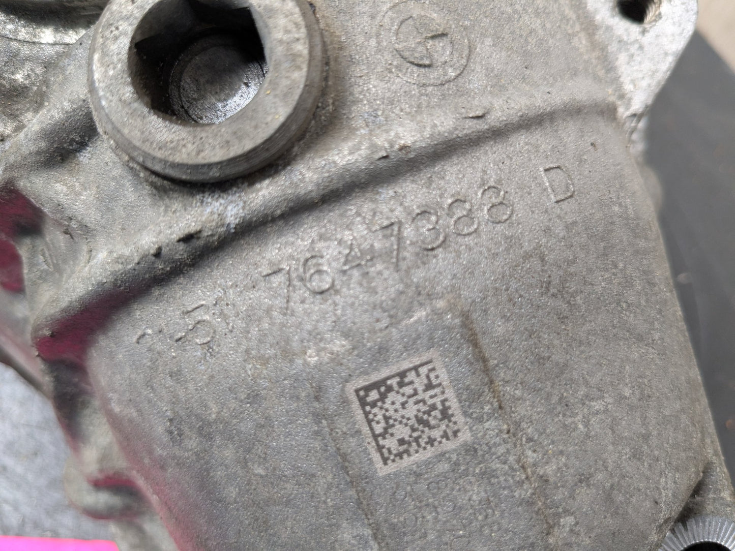 2019 - 2026 BMW X5 G05 Front Axle Carrier Differential 8635780 N63B44M3