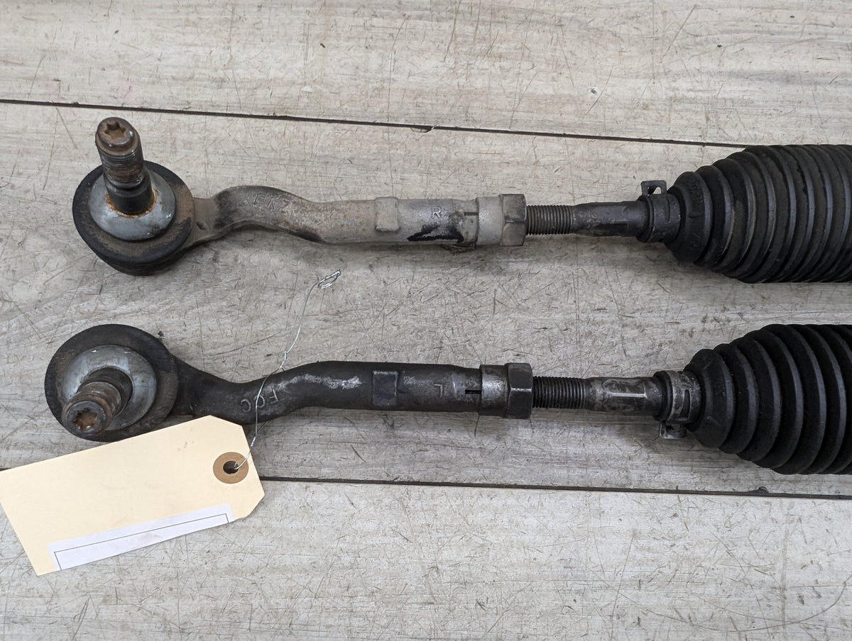 2011-2016 BMW 535i F10 Left Right Tie Rod W/ Boot SET 6784716 OEM