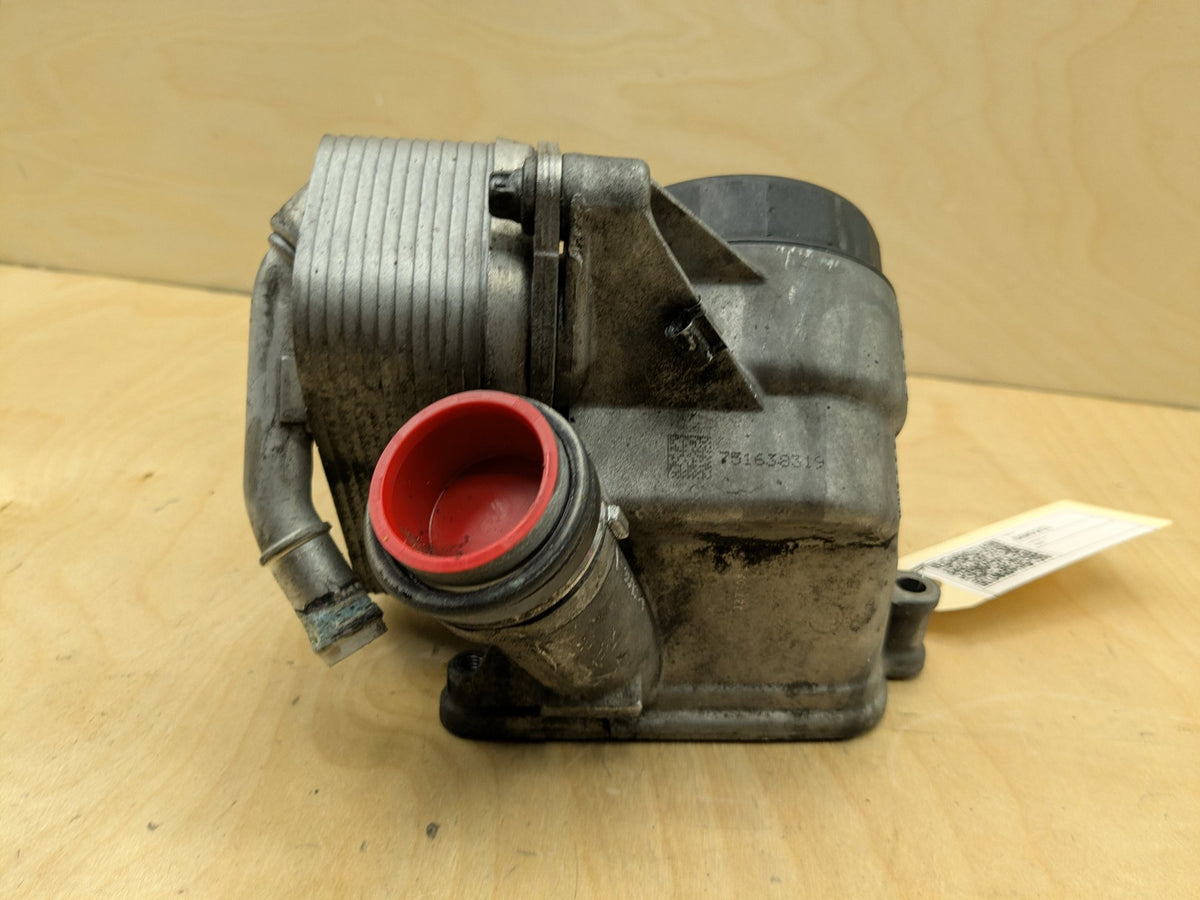 10-17 OEM BMW F01 F07 F10 F12 F25 X3 X4 N55 Engine Oil Filter Housing COOLER