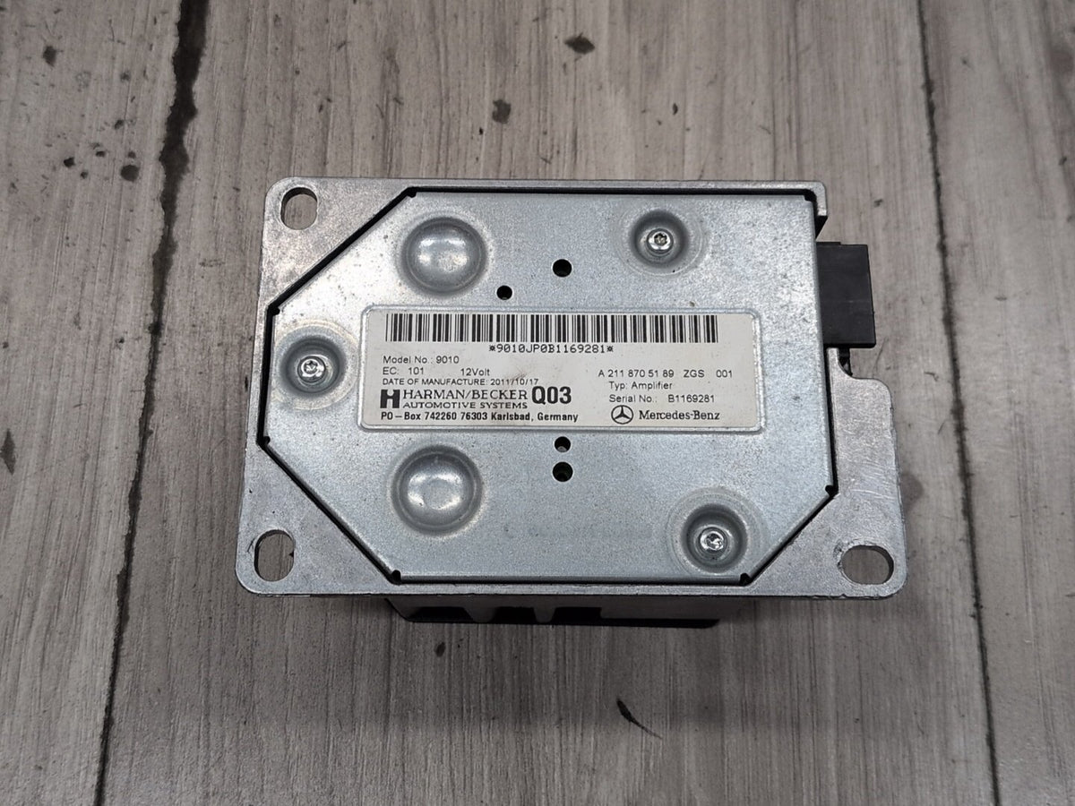 2009-2012 OEM Mercedes-Benz E550 W212 SOund Audio Subwoofer Amplifier