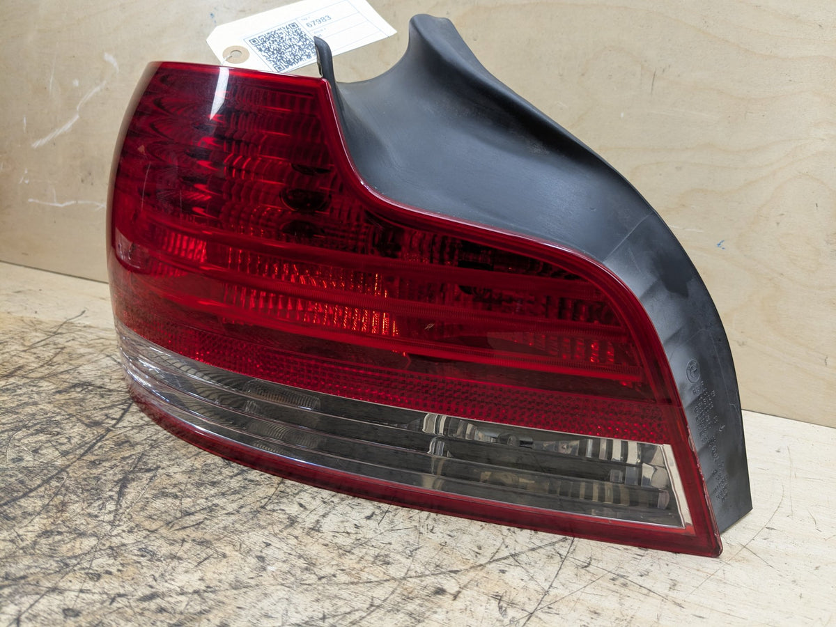 08-11 OEM BMW E82 E88 128 135 Rear Left Driver Outer Tail Light Stop Light