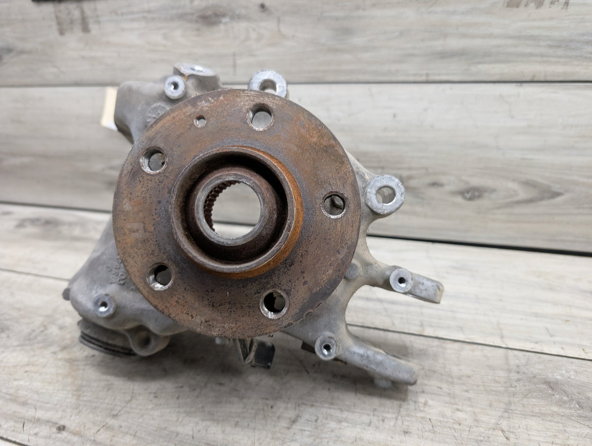 2008-2017 Audi S5 8T Rear Left Driver Spindle Knuckle w/ Bearing 8K0505435A OEM