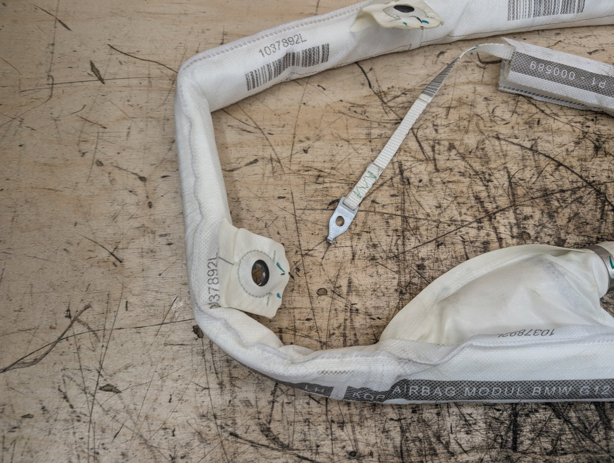 16-22 OEM BMW G12 740 750 M760 Left Driver Top Roof Head Air Bag Airbag Curtain