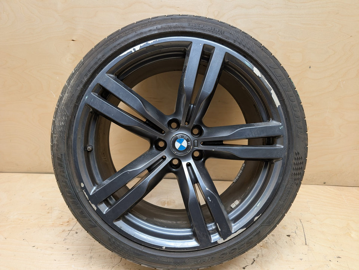 OEM BMW G11 G12 G32 740 750 M760 Wheel Rim 20x10" ET41 Double Spoke Style 648M