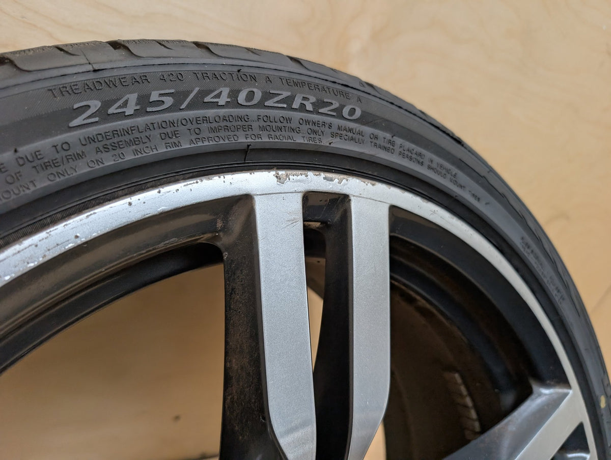 OEM BMW G11 G12 G32 740 750 M760 Wheel Rim 20x8.5" ET25 Double Spoke Style 648M