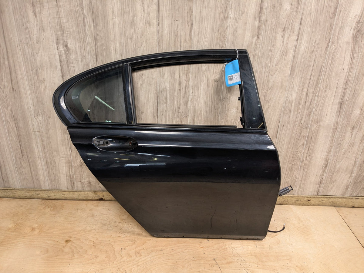 16-19 OEM BMW G11 750 xDrive SWB Rear Right Passenger Door Shell Panel Black 475