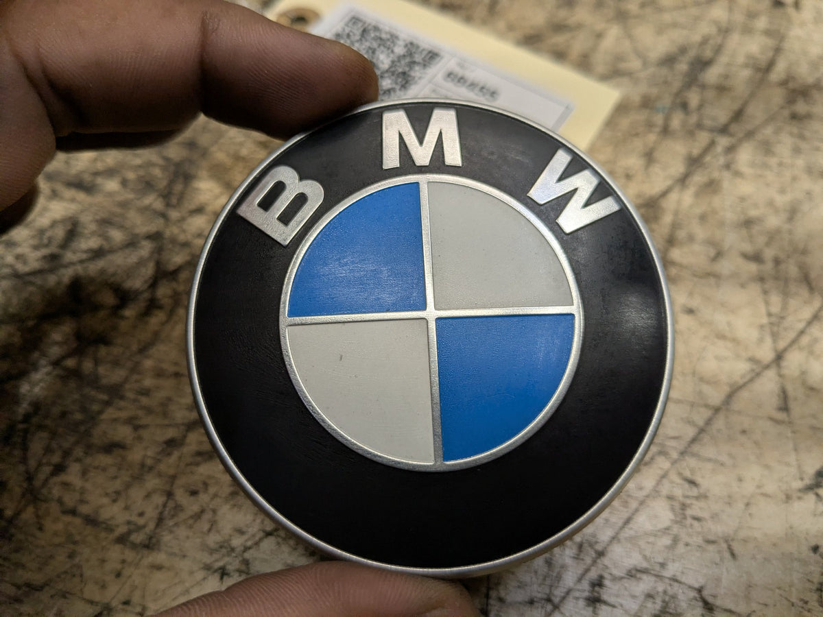 OEM BMW E90 F02 F22 F30 F32 F36 F80 F87 M3 M4 Rear Trunk Lid Round Emblem 74mm