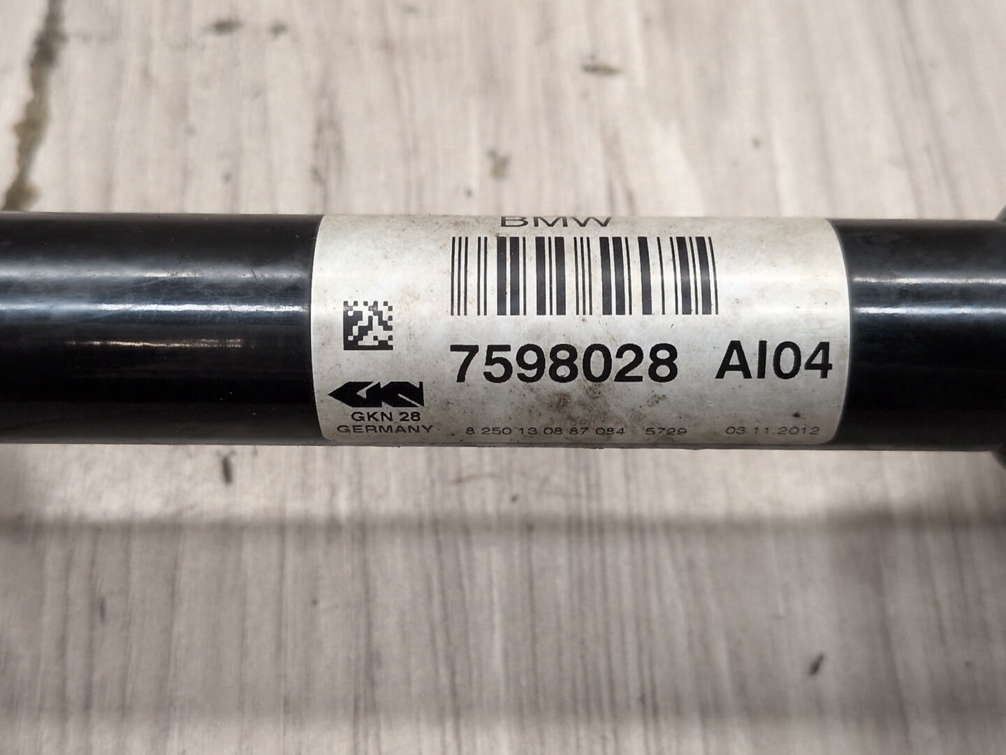11-17 OEM BMW F25 X3 28iX AWD Front Right Passenger Output Shaft CV Axle