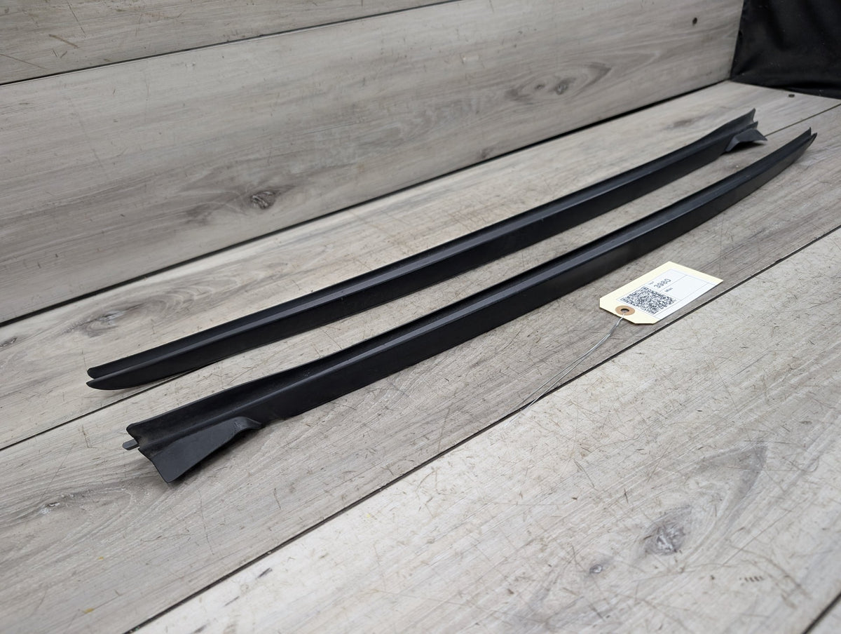 2019-2026 BMW 330i G20 Front Left Right Side Windshield Drip Trim Molding SET 7427874 OEM