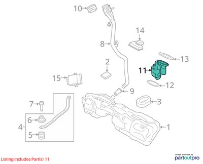 OEM BMW G20 G22 G23 G26 G42 330 M340 430 M440 Gas Tank Mounted Sending Fuel Pump