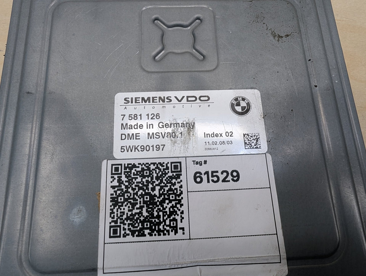 2007-2013 BMW E93 328i N51B30M0 Engine Motor ECU DME Computer Module 7581126