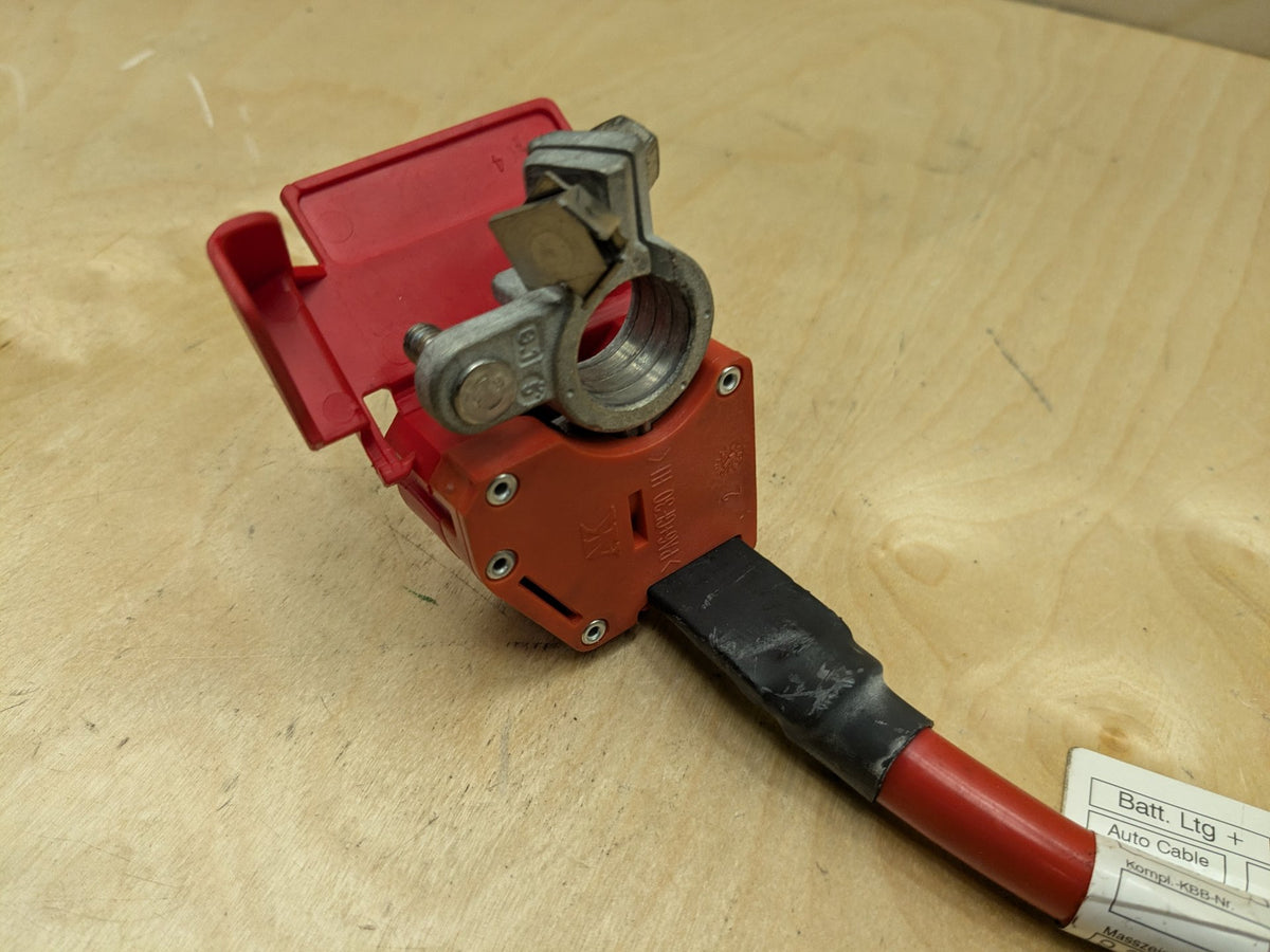 OEM BMW F15 F16 F85 F86 X5 X6 X5M Positive Plus Battery Pole Terminal Red Cable