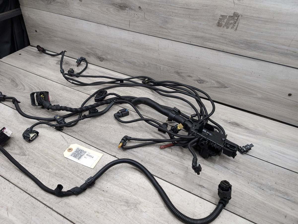 2017-2023 BMW G30 530i B46B20O0 Engine Motor Transmission Wiring Wire Harness SET 8605927
