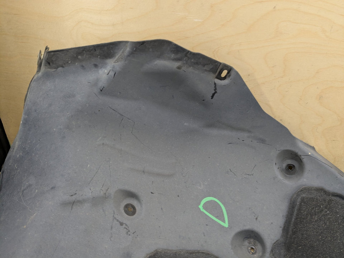 2016-2019 BMW 740Li G12 Front Left Wheel Fender Liner Splash Guard 7340201