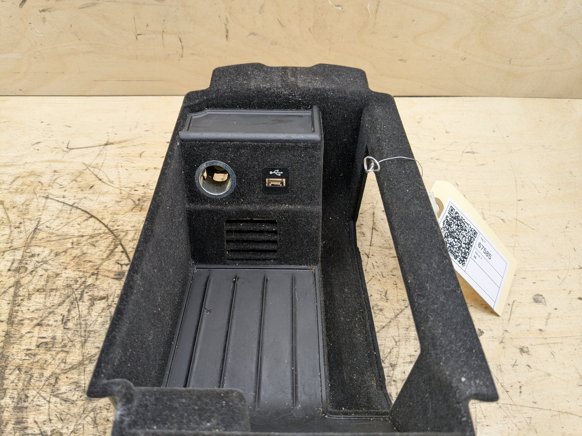 2016-2019 BMW 750i G12 Center Console Cup Holder Storage Compartment 9321368 OEM