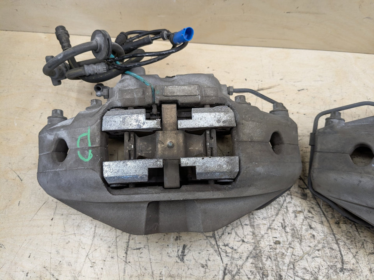 16-22 OEM BMW G11 G12 745eX 750i 750iX Front Left Right Brake Caliper Gray SET