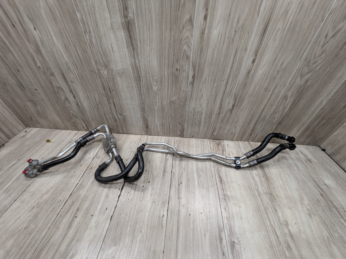 OEM BMW F80 F82 F83 F87 M3 M4 Transmission Oil Cooler Inlet Outlet Hose Line S55