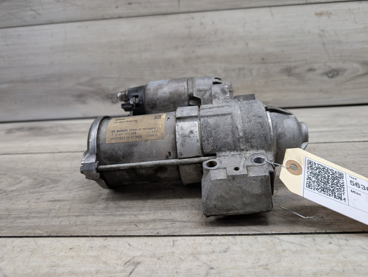 16-20 OEM BMW F22 F23 F30 F32 F33 F36 G01 G12 G30 BOSCH Engine B58 Starter Motor