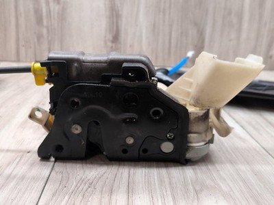 10-16 Audi S4 B8 Front Left Driver Door Latch Lock Actuator w/ Cover Panel SET
