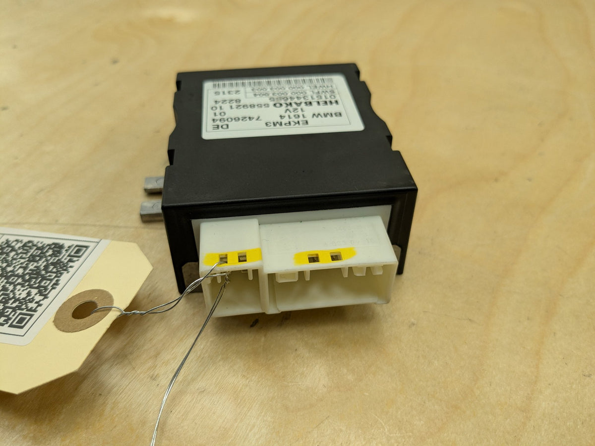 OEM BMW F80 F82 F83 F85 M3 M4 M5 M6 Helbako Fuel Pump Relay Control Module EKPM3