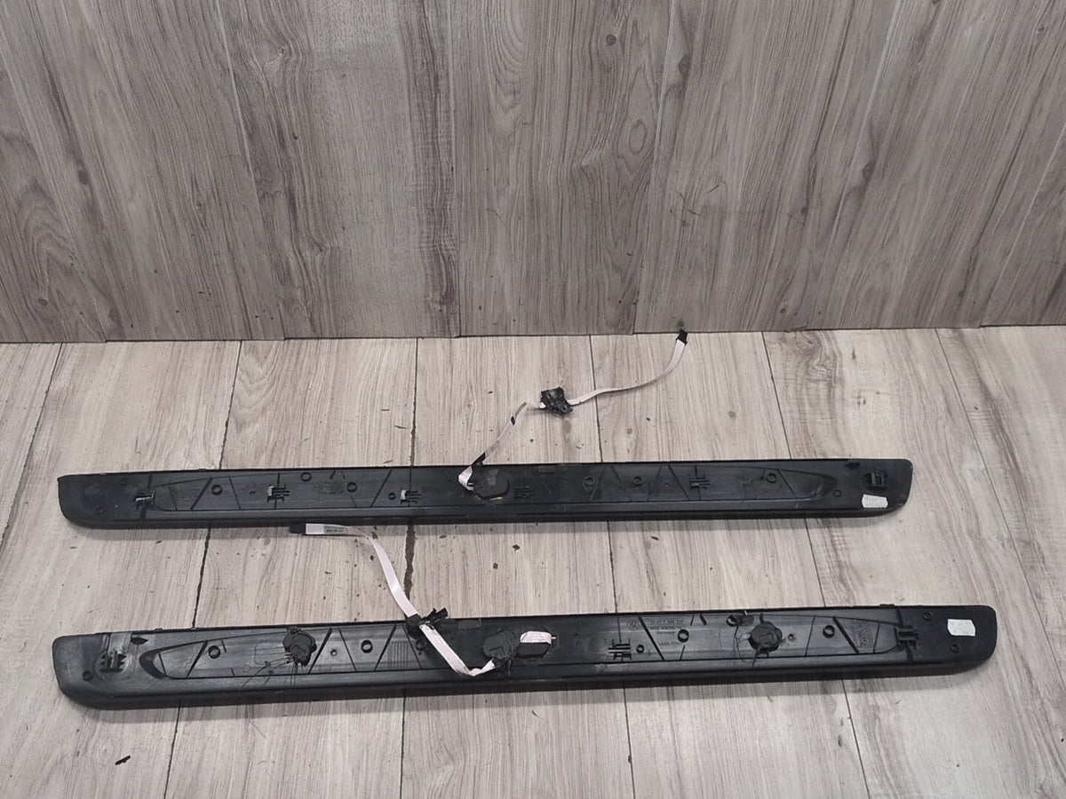 2004-2010 BMW M6 E64 Front Left Right Scuff Plate Door Sill SET 7898230 OEM